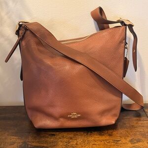 Coach Brown Leather Shoulder Bag